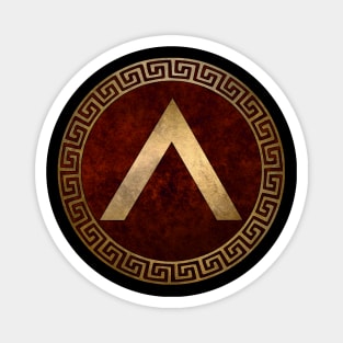 Lacedaemonian Lambda Ancient Spartan Shield Magnet